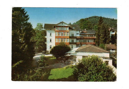 Ansichtskarte Bad Herrenalb / Schwarzwald / Hotel-Pension Lacher im Park