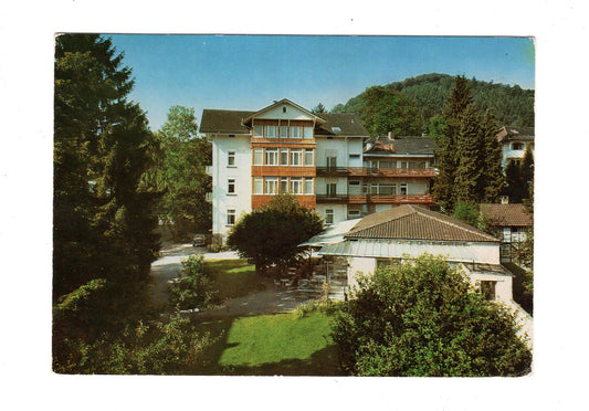 Ansichtskarte Bad Herrenalb / Schwarzwald / Hotel-Pension Lacher im Park
