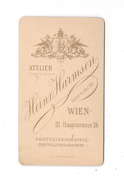 Fotografie Feine Dame - Wien 1880er