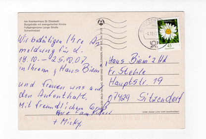 Ansichtskarte Worbis im Eichsfeld