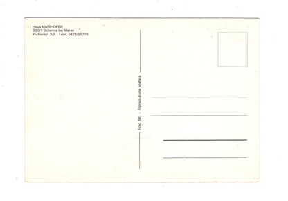 Ansichtskarte Haus Mairhofer / Schenna bei Meran / Italien