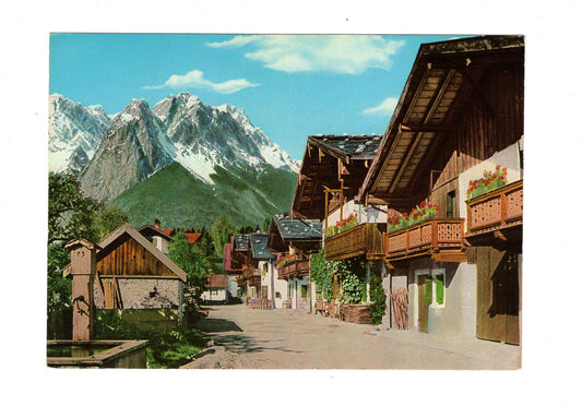 Ansichtskarte Frühlingstraße in Garmisch-Partenkirchen / G1-54