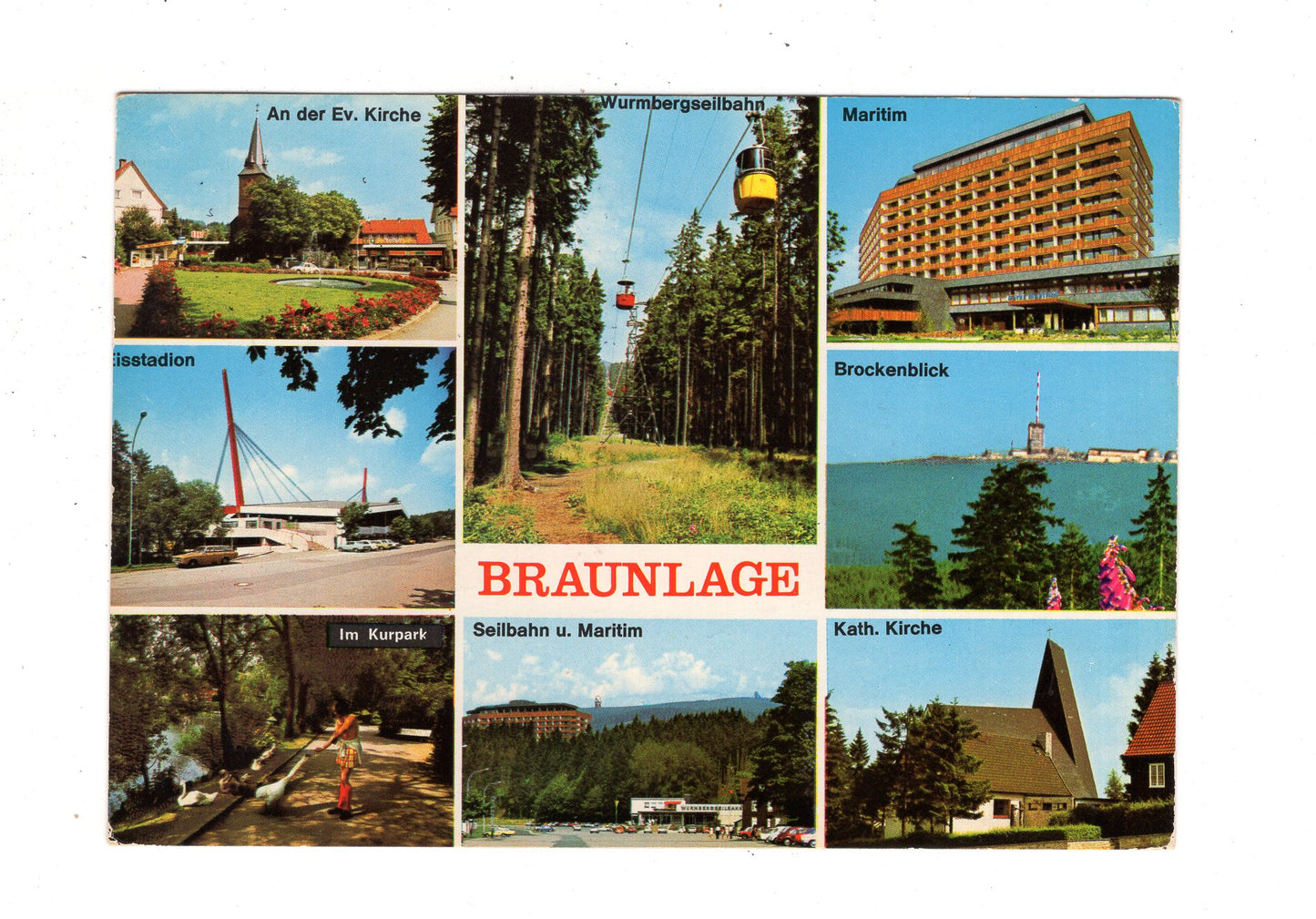 Ansichtskarte Braunlage / Oberharz / Eisstadion +++ / J1-61