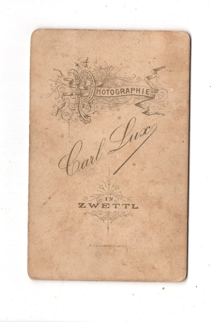 Fotografie Feines Paar - Zwettl 1880er