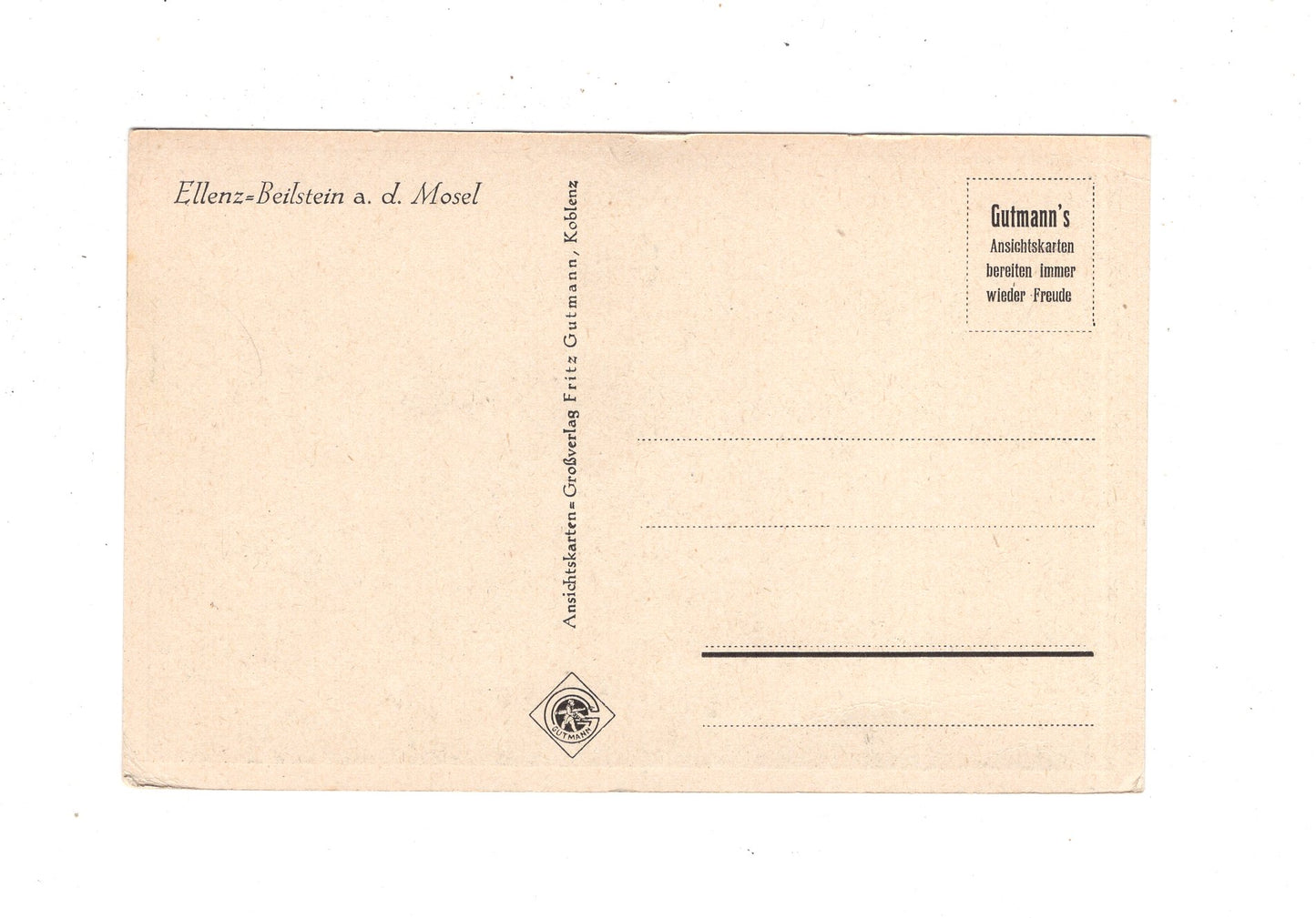 Ansichtskarte Ellenz-Beilstein an der Mosel / M1-59