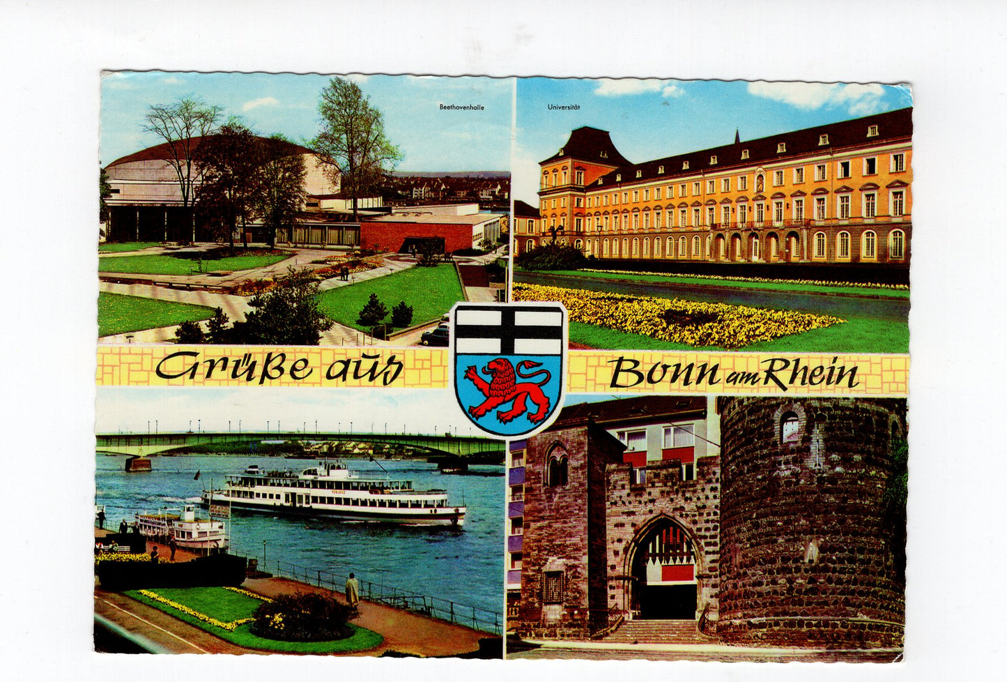 Ansichtskarte Bonn am Rhein / Beethovenhalle +++