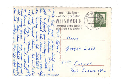Ansichtskarte Bad Schwalbach im Taunus / Moor-Badehaus +++