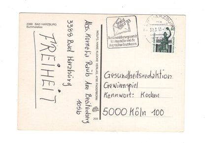 Ansichtskarte Bad Harzburg / Bummelallee
