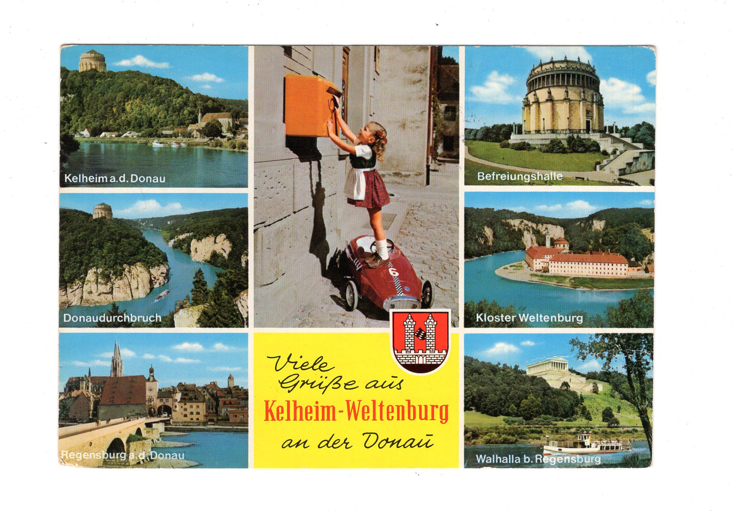 Ansichtskarte Kelheim-Weltenburg an der Donau / H1-67