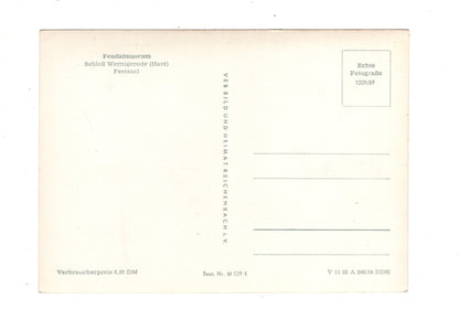 Ansichtskarte Wernigerode / Harz / Schloss - Festsaal / K1-54