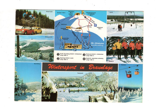 Ansichtskarte Wintersport in Braunlage / J1-62