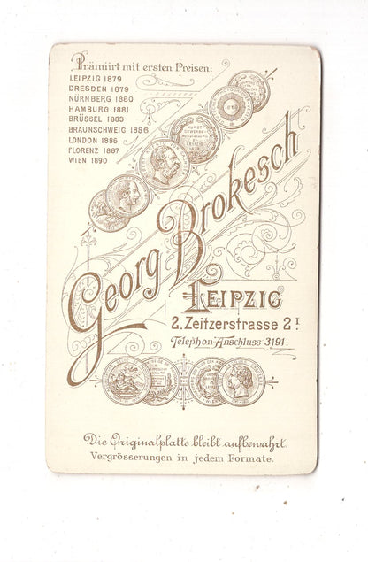 Fotografie Feines Paar - Leipzig 1892