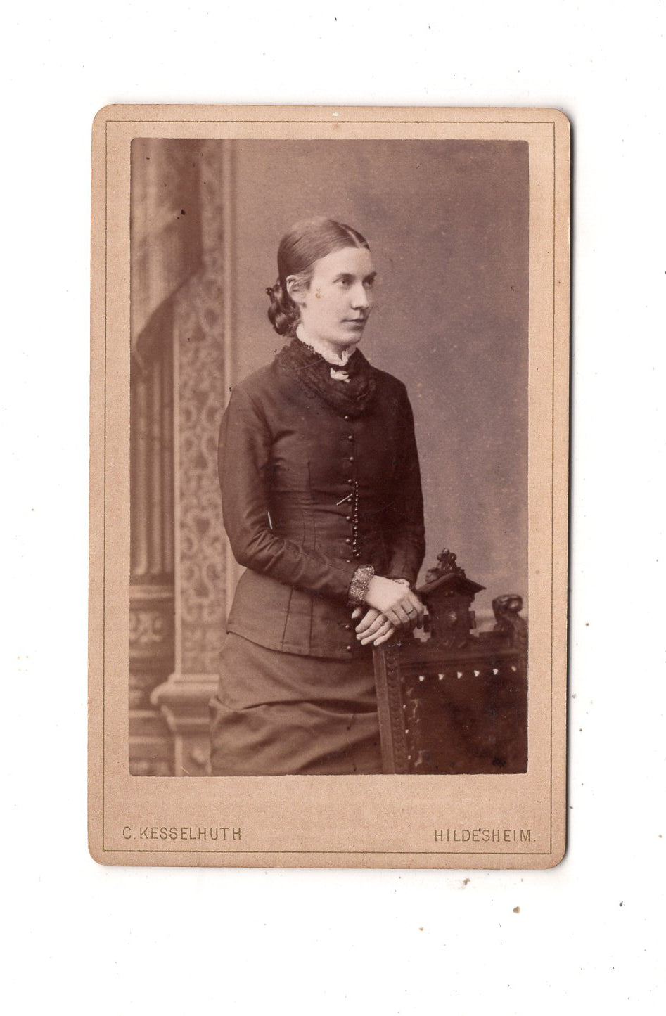 Fotografie Feine Dame - Hildesheim 1880er