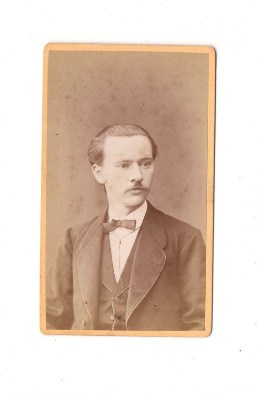 Fotografie Herrenportrait - Augsburg 1870er / CDV C1-18