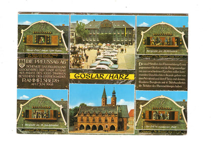 Ansichtskarte Goslar / Harz / Glockenspiel am Marktplatz / K1-54