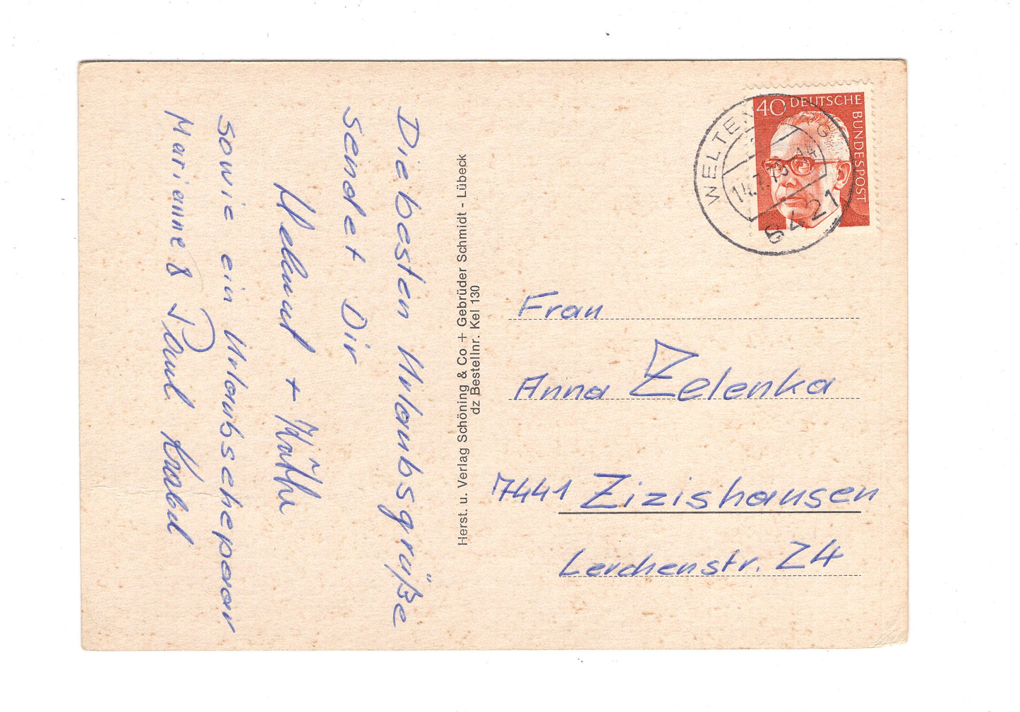 Ansichtskarte Kelheim-Weltenburg an der Donau / H1-67