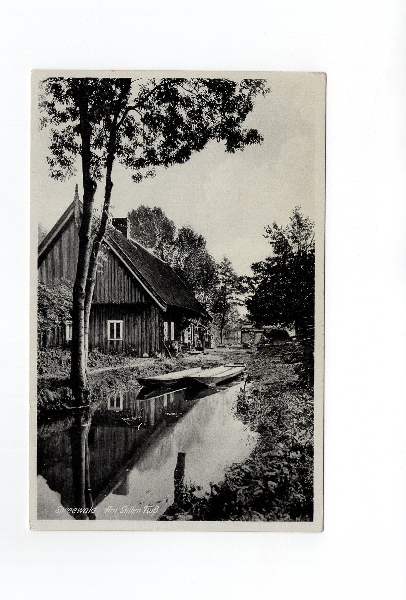 Ansichtskarte Spreewald / Am Stillen Fluss