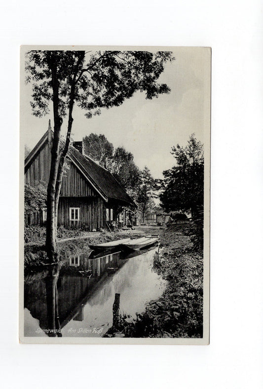 Ansichtskarte Spreewald / Am Stillen Fluss