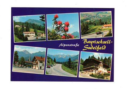 Ansichtskarte Alpenstraße Bayrischzell-Sudelfeld