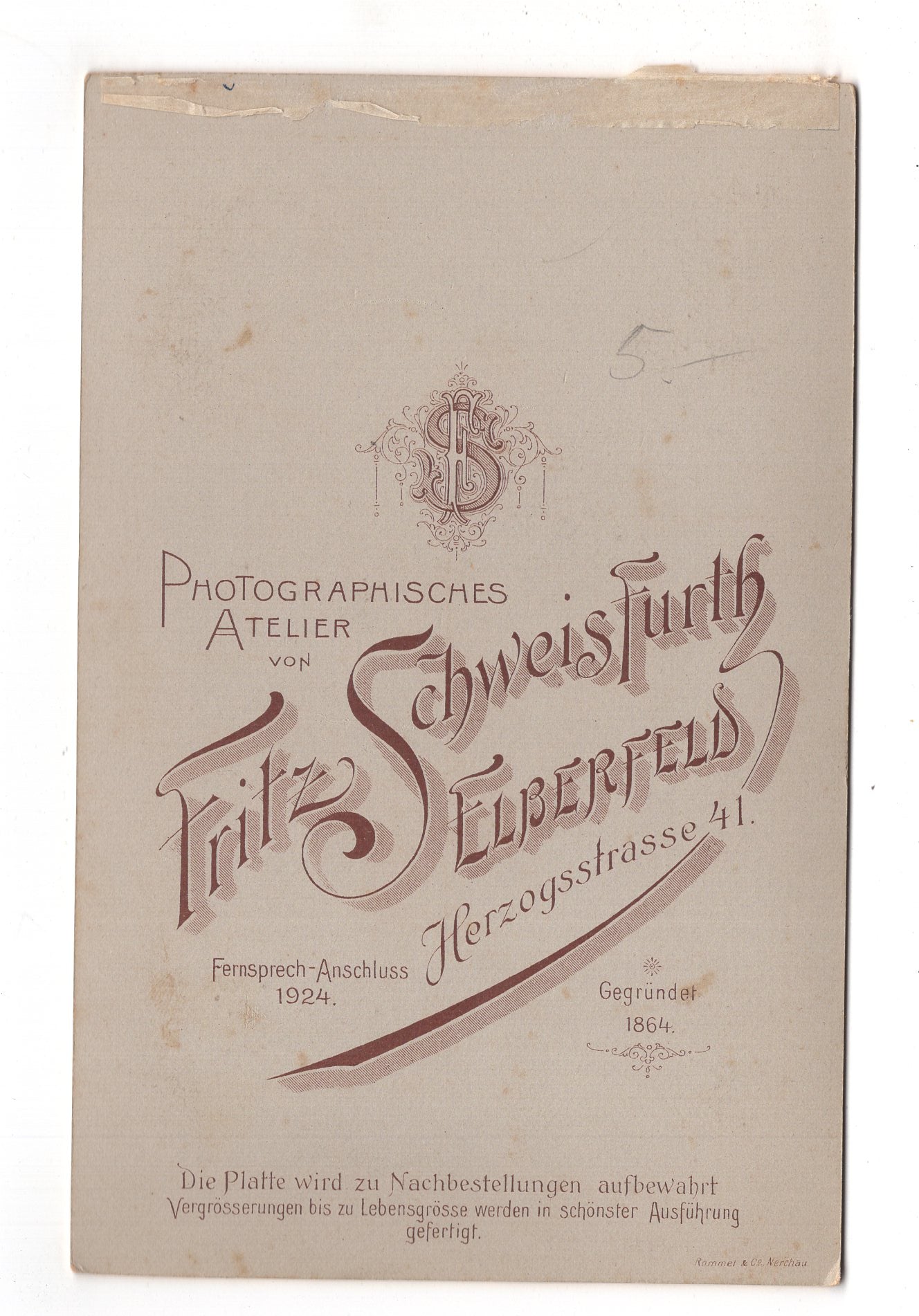 Fotografie Feines Paar - Elberfeld 1903 / CAB X-30