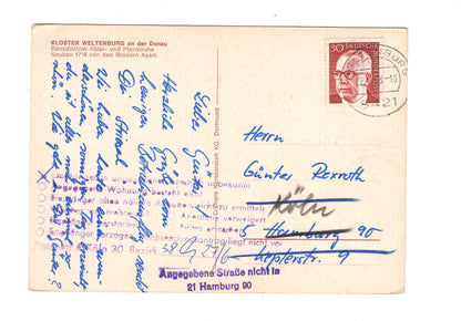 Ansichtskarte Kloster Weltenburg an der Donau / H1-67