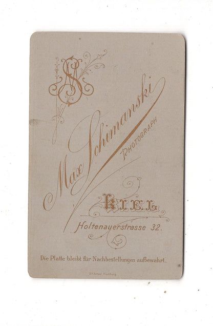 Fotografie Feines Paar - Kiel 1890er