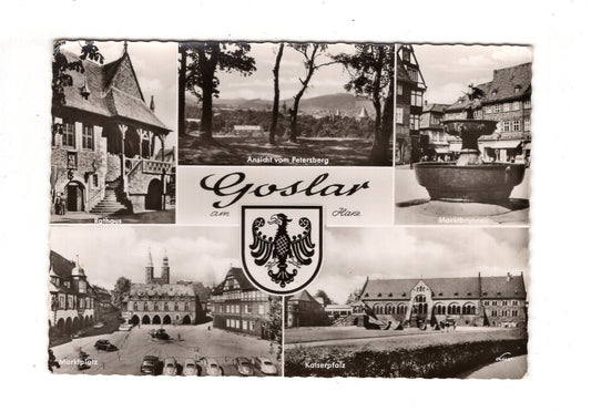 Ansichtskarte Goslar am Harz / Marktbrunnen +++ / K1-54
