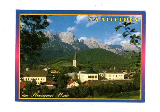 Ansichtskarte Saalfelden / Salzburger Land / Österreich