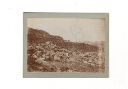 Fotografie Historische Ansicht einer Landschaft