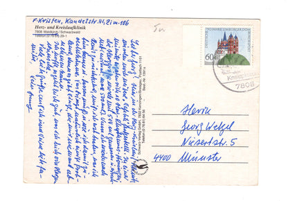 Ansichtskarte Waldkirch im Schwarzwald / H1-51