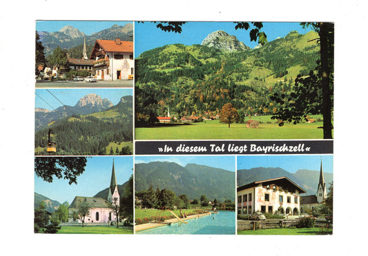 Ansichtskarte Bayrischzell / Oberbayern