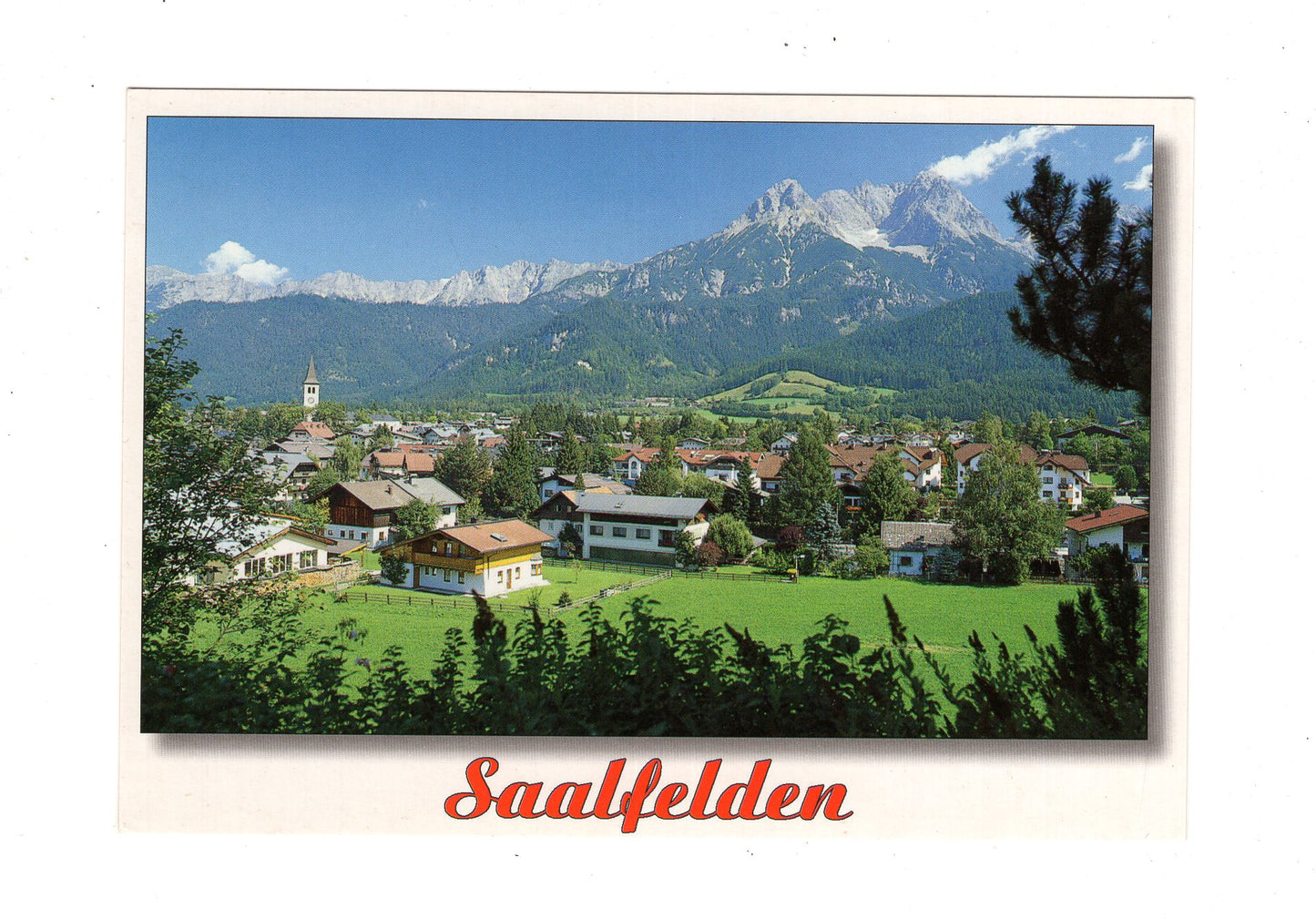 Ansichtskarte Saalfelden / Salzburger Land / Österreich