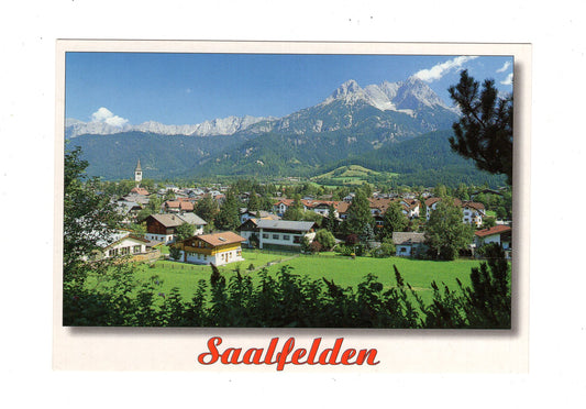 Ansichtskarte Saalfelden / Salzburger Land / Österreich