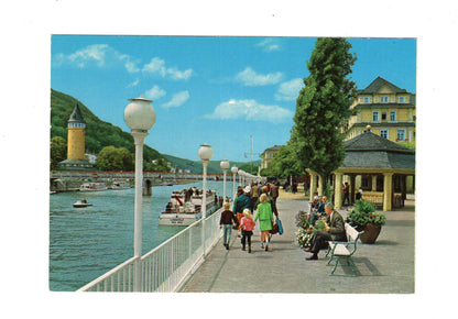 Ansichtskarte Bad Ems an der Lahn / Kurpromenade