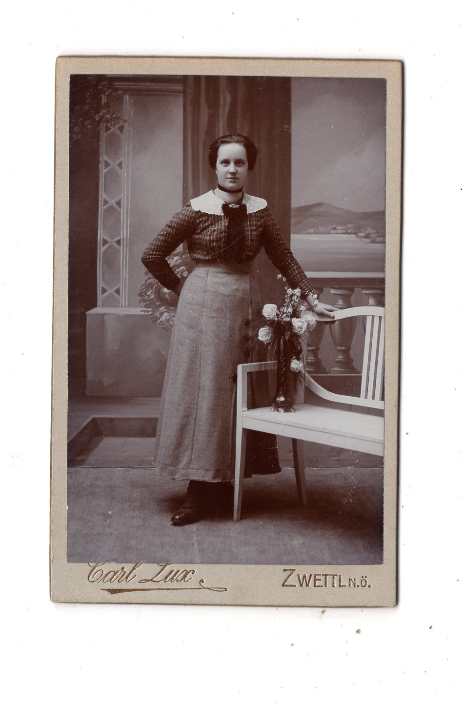 Fotografie Feine Dame - Zwettl 1900er