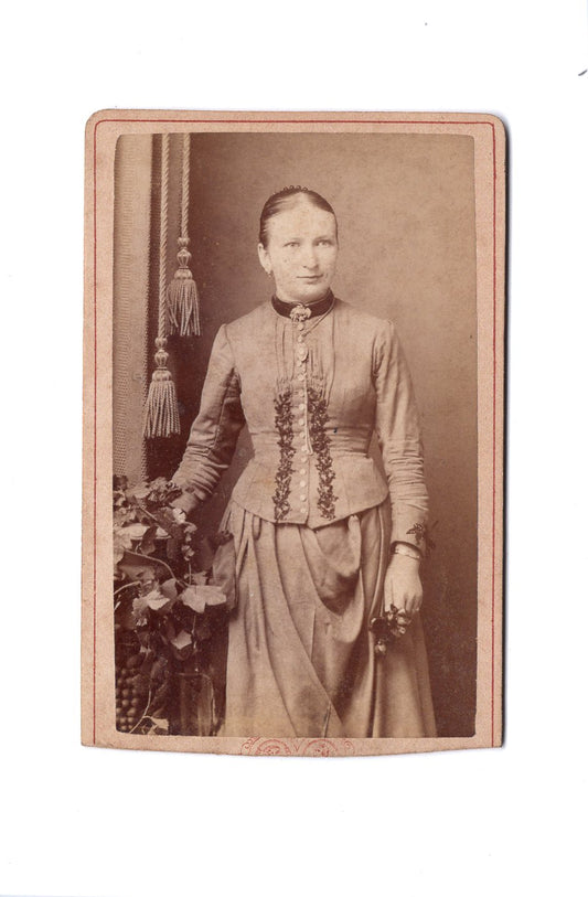 Fotografie Feine Dame - Mittweida 1880er