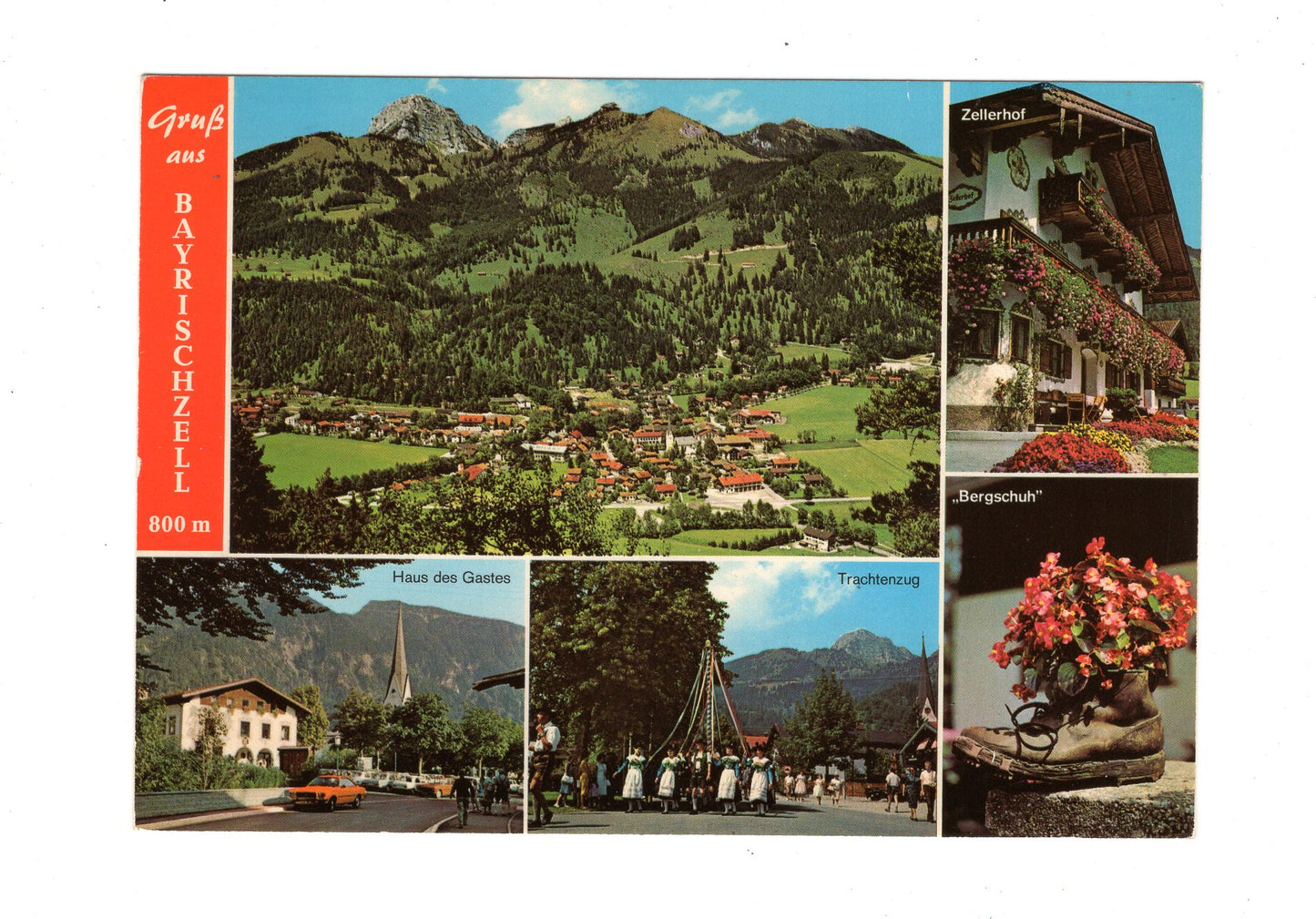 Ansichtskarte Bayrischzell / Oberbayern / Haus des Gastes +++