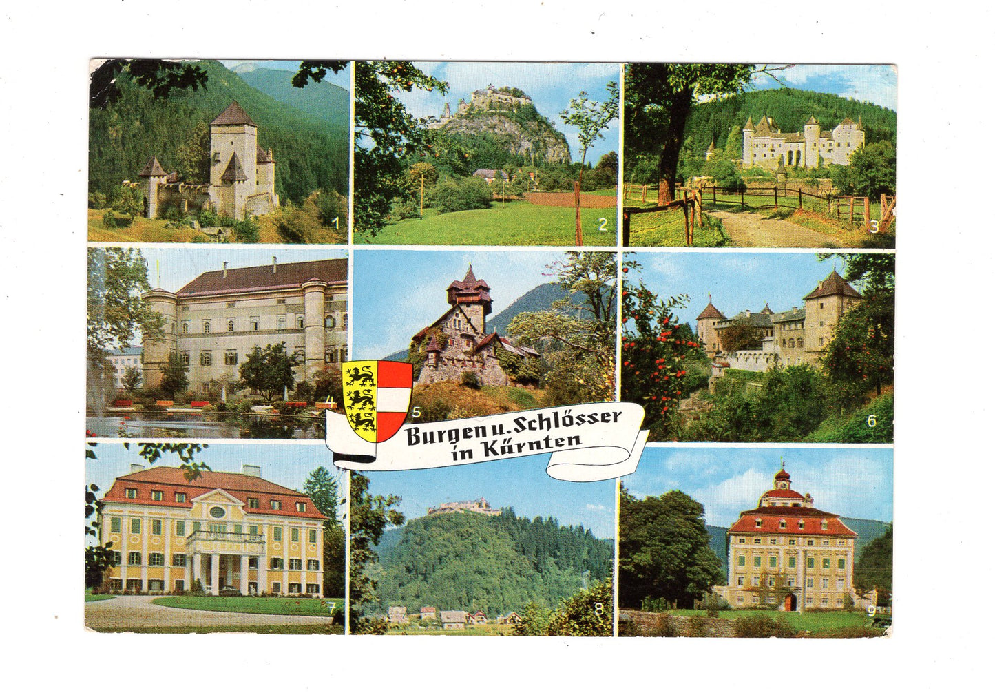 Ansichtskarte Burgen und Schlösser in Kärnten / Österreich