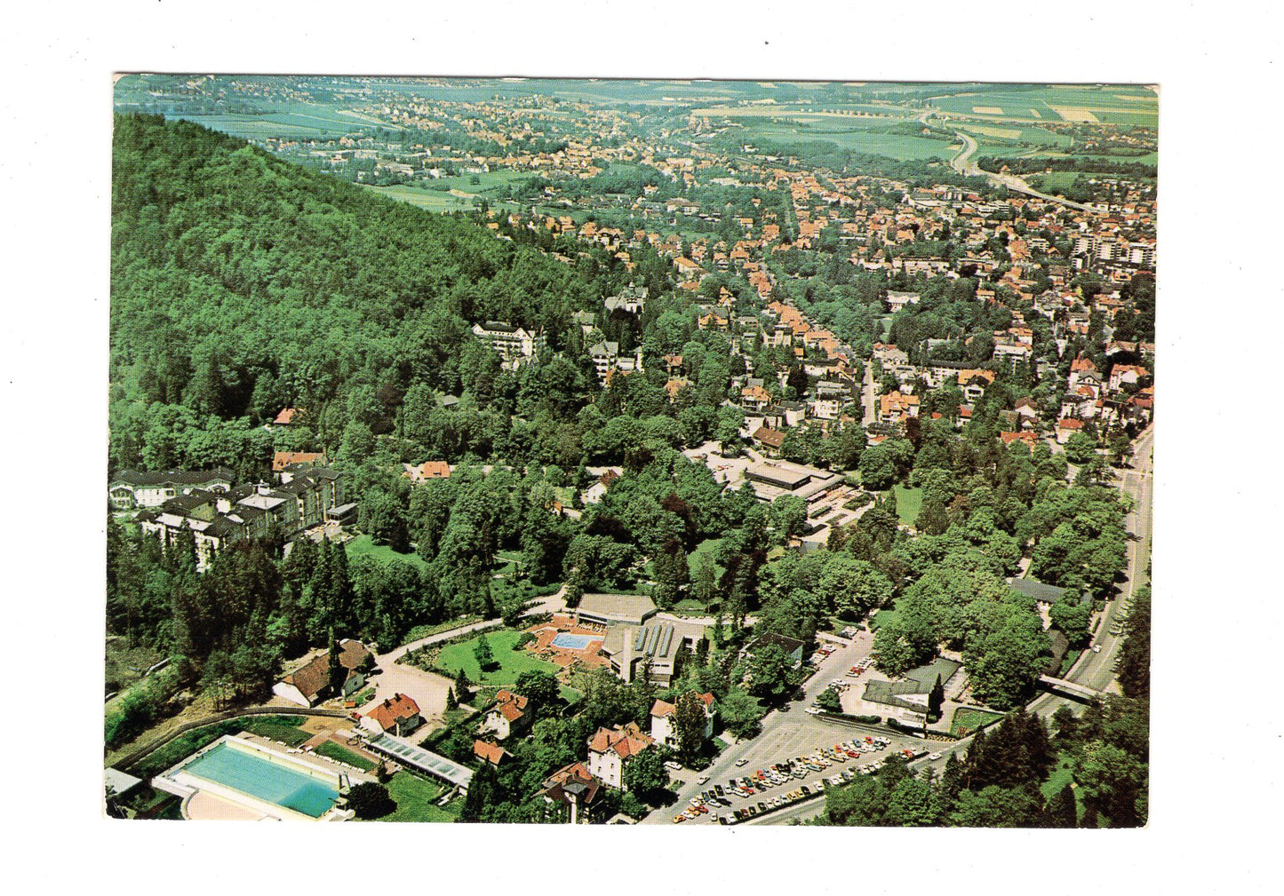 Ansichtskarte Bad Harzburg / Luftbild