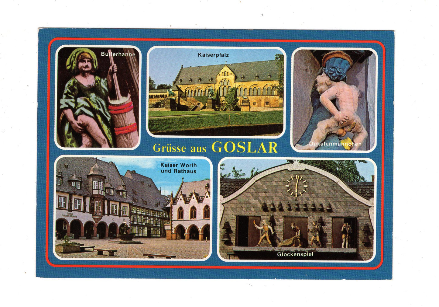 Ansichtskarte Goslar am Harz / Kaiserpfalz +++ / K1-54