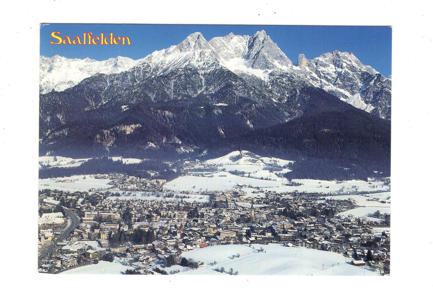 Ansichtskarte Saalfelden / Salzburger Land / Österreich