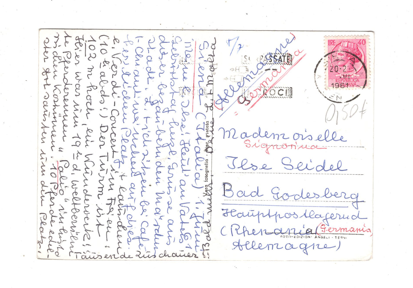 Ansichtskarte Siena / Il Campo / Italien / N1-60