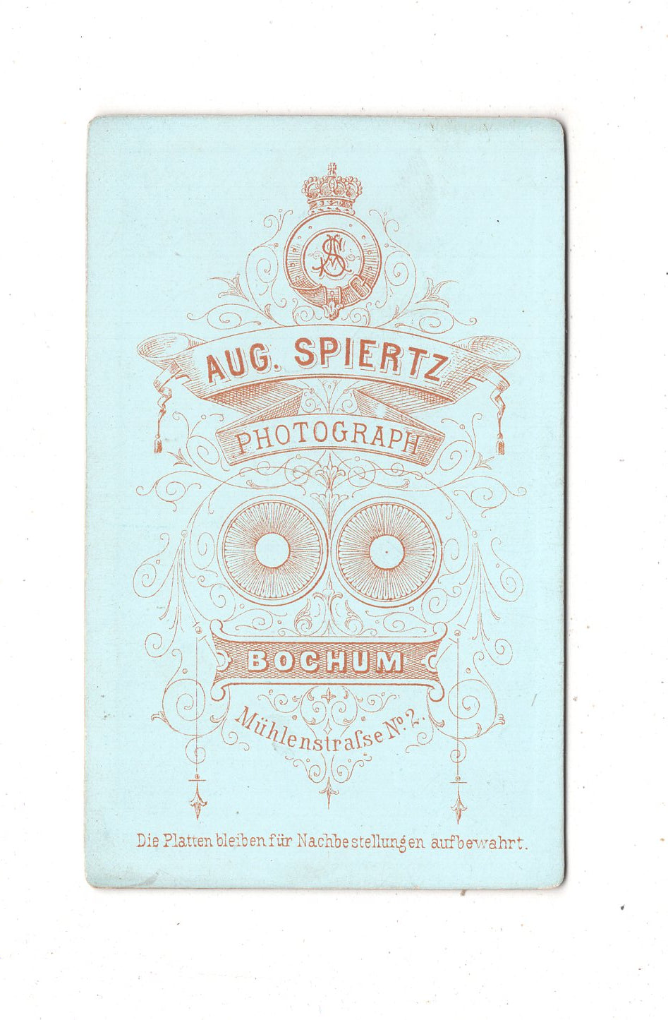 Fotografie Niedlicher kleiner Junge - Bochum 1880er / CDV M1-21