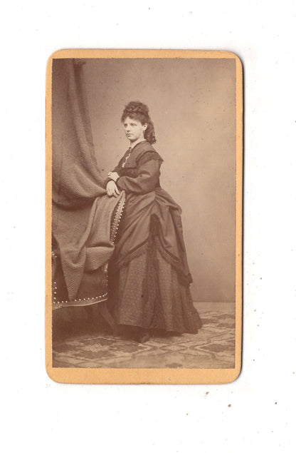 Fotografie Feine Dame - Iglau 1870er