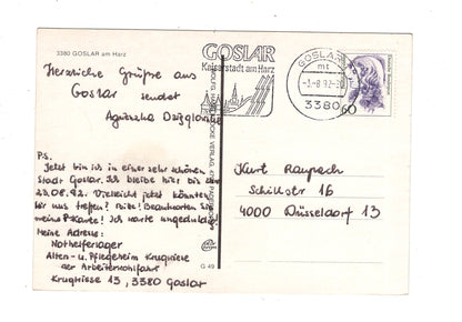 Ansichtskarte Goslar am Harz / Kaiserpfalz +++ / K1-54