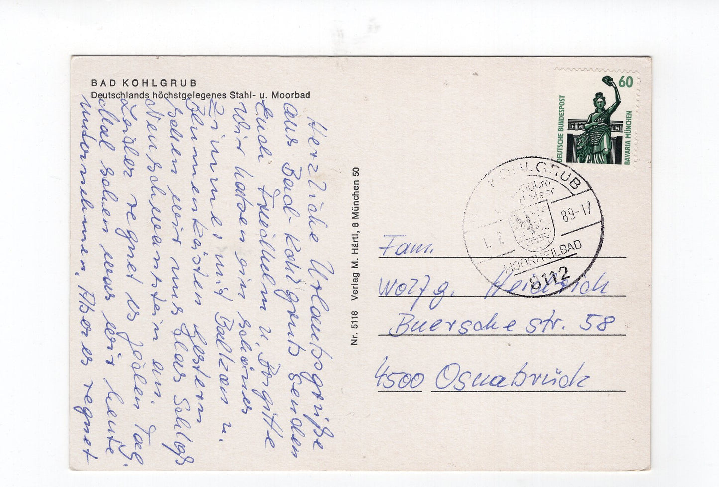 Ansichtskarte Bad Kohlgrub