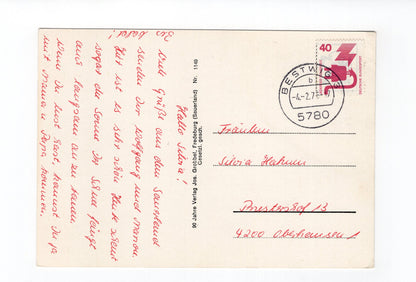 Ansichtskarte Im schönen Ruhrtal / Olsberg / Winterberg +++