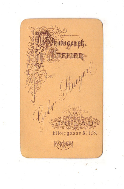 Fotografie Feine Dame - Iglau 1870er