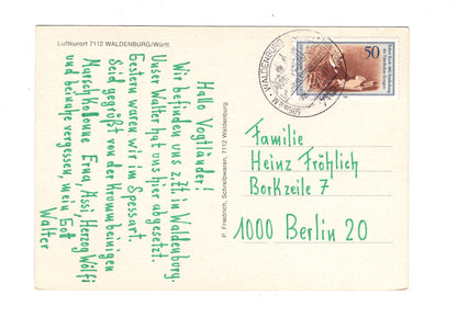 Ansichtskarte Waldenburg / Württemberg / H1-67