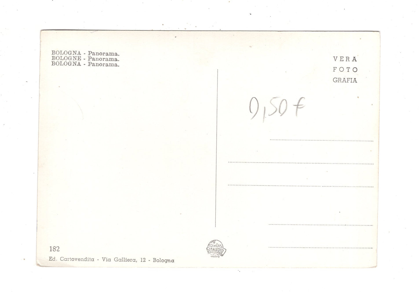 Ansichtskarte Bologna / Italien / N1-60